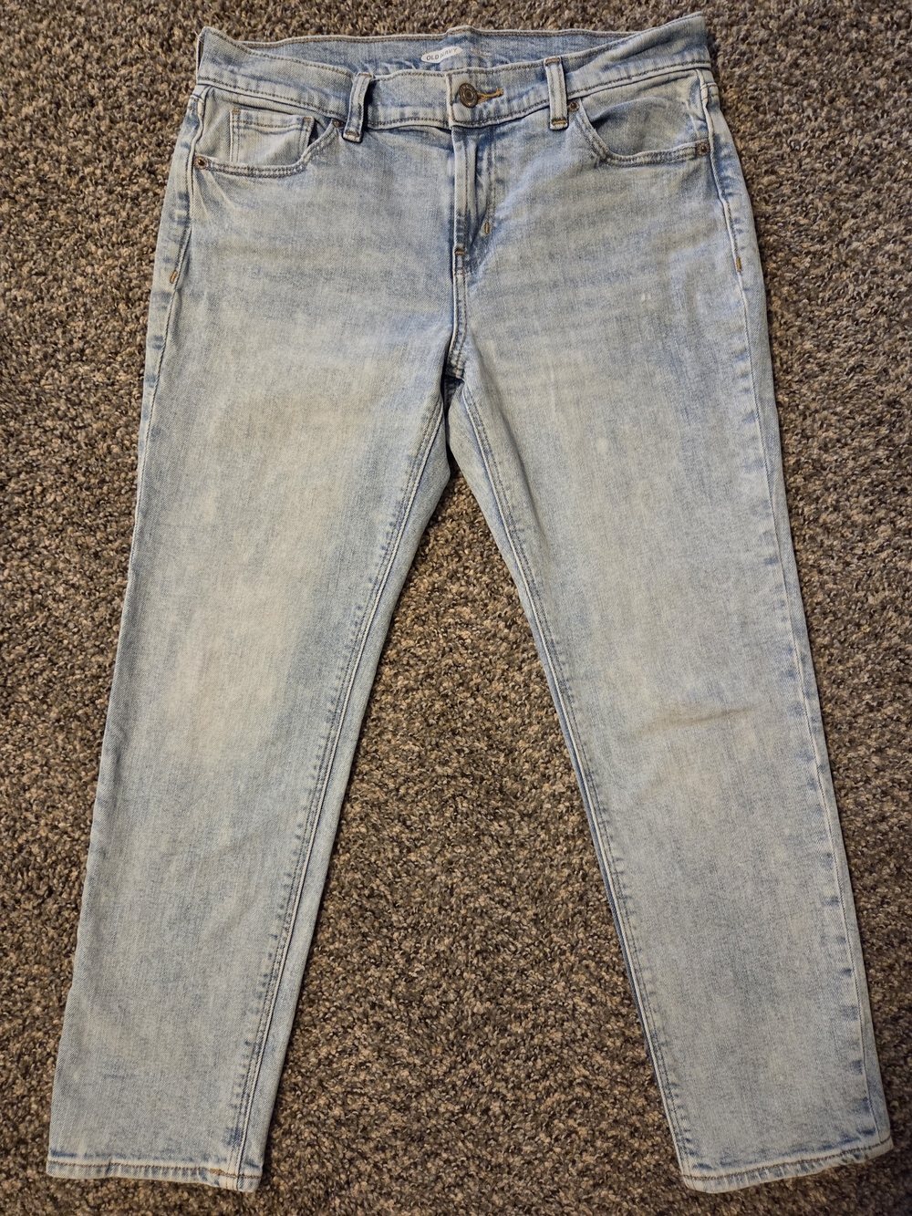 Old Navy Light Blue Straight Leg Women's Jeans